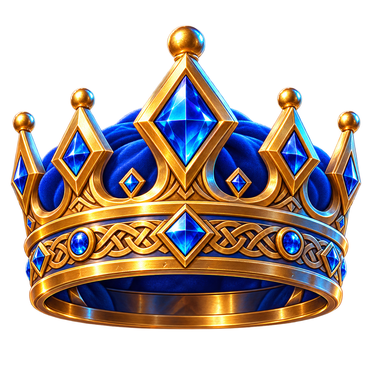 The sapphire Aurora Crown